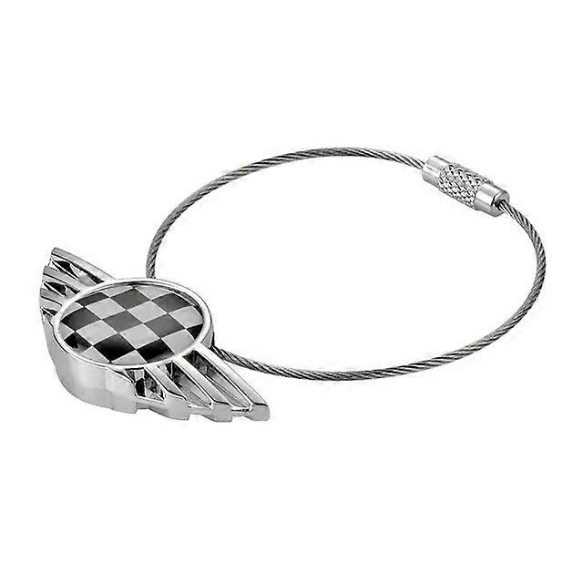 Car Interior 1pc Stainless Steel Key Chain Keychain Key Ring Keyring For Mini Cooper JCW One S Clubman Countryman R55 R56 R60 R61 F55 F56 F60Vehicle D