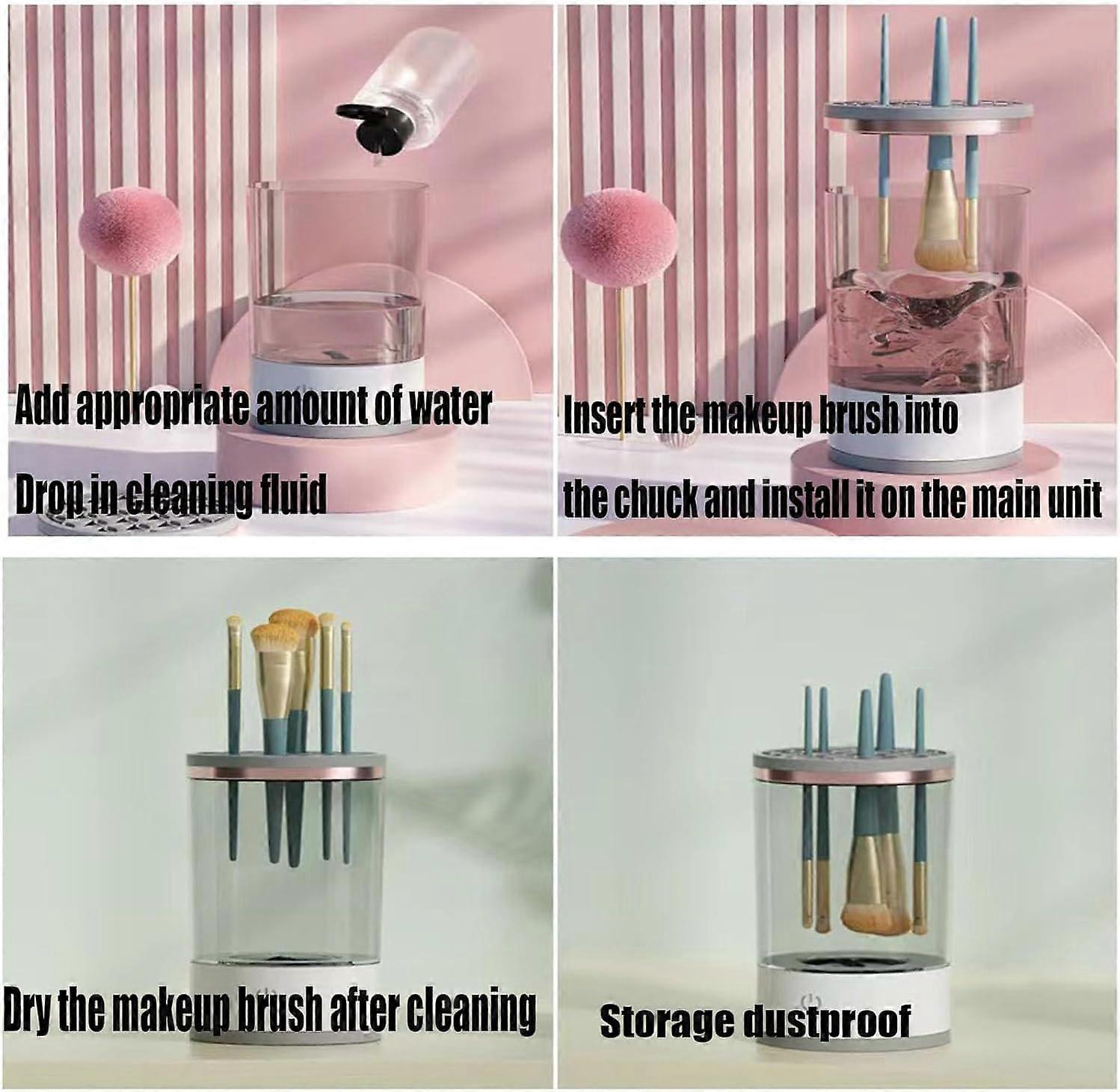 USB Make-up-Pinsel-Reiniger Maschine - Automatischer Spinner Für Alle Kosmetikpinsel - Schnelle Tiefenreinigung