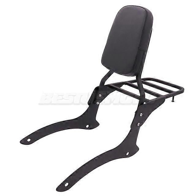 Motorcycle Passenger Backrest Sissy Bar Luggage Rack For Yamaha V-Star Drag Star DS1100 XVS1100 DS XVS 1100 Custom 2000-2011
