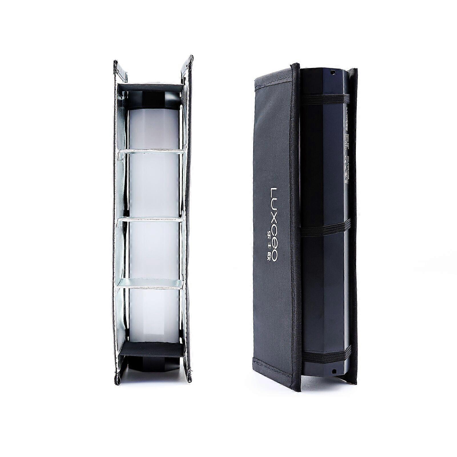 Softbox with Grid Foldable Eggcrate Soft Grids for RGB P200 LED Video Light Suitable for Studio Portrait Photography Product Video Shooting 212x67mm