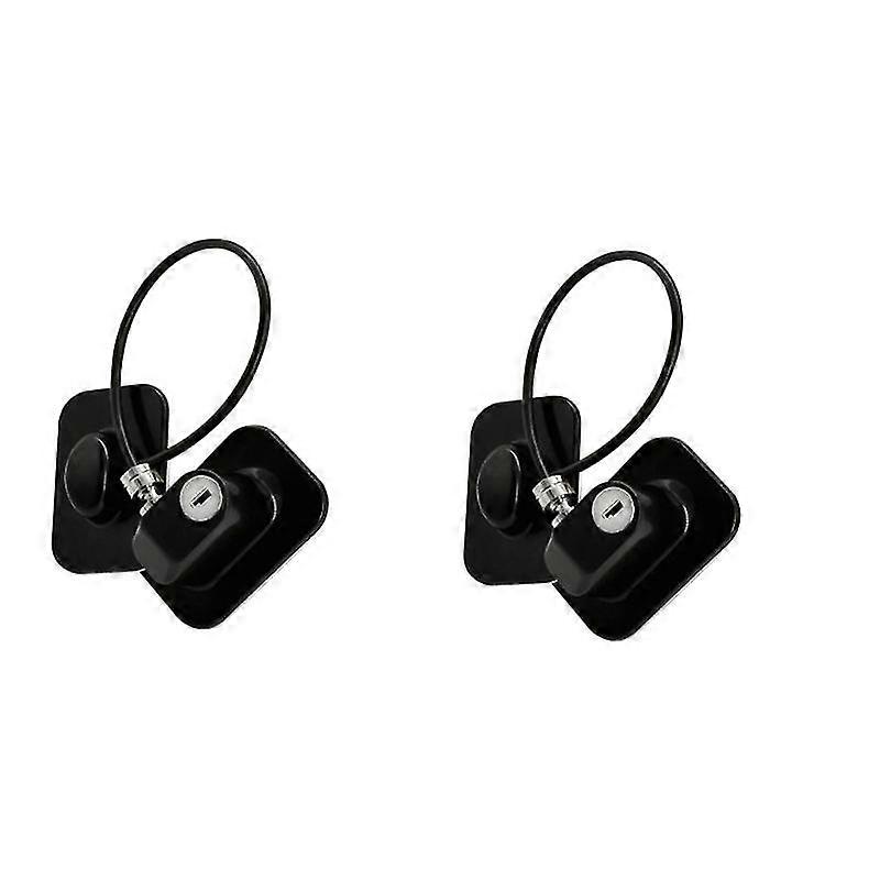 Child Safety Lock, Refrigerator Lock, 2pcs Safety Lock with Key