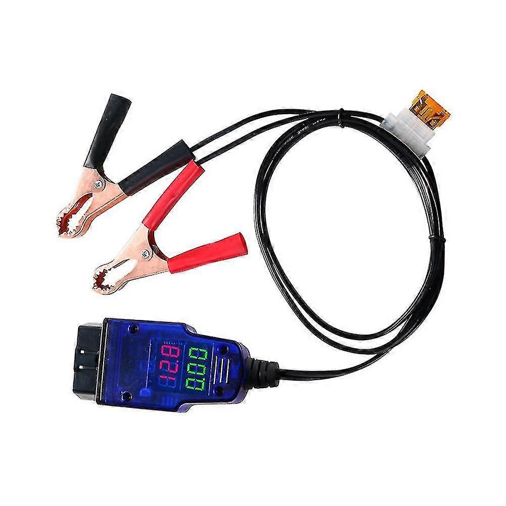 Emergency Power Supply Battery Clip Ecu Memory Saver For Obd2 12v Power-off Memory Saver Abs Replac (tangling)