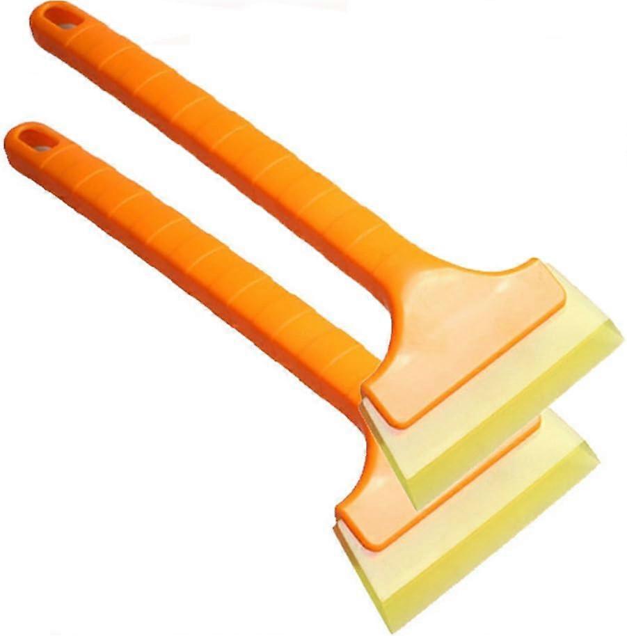 Scraper Long Handle Snow Ice Scraper Glass Removal Cleaning Tool Car Vehicle Fashionable Practical Convenient Snow Shovel (2)