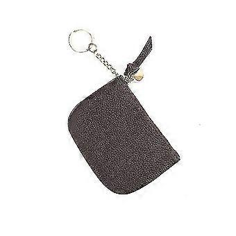 New First Layer Cowhide Women's Coin Purse With Key Holder New Korean Style Key