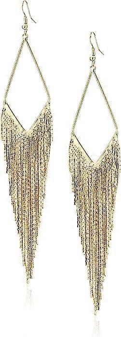 Basic Tassel Linear Dangle Earrings