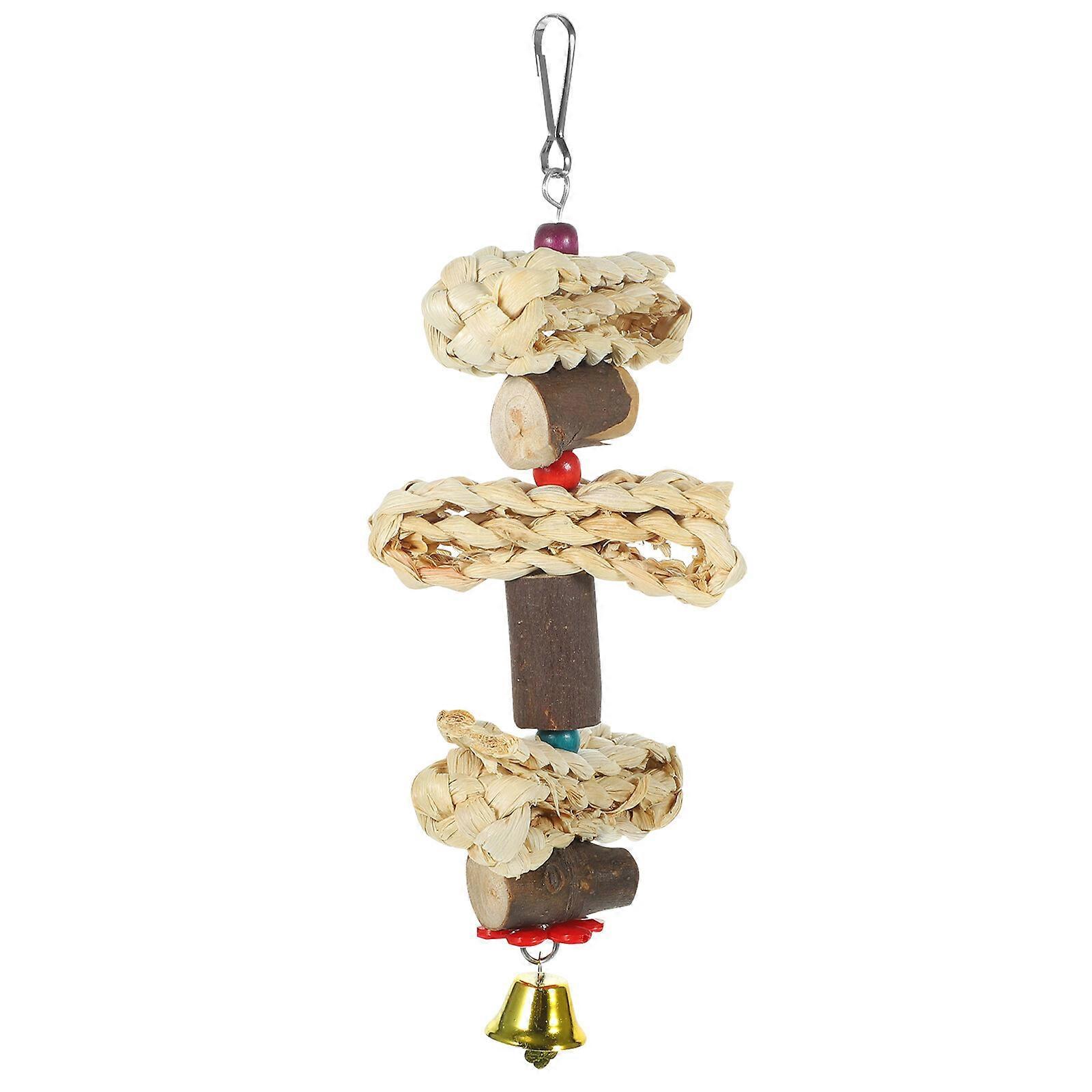 Parrot Chewing Toy Parrot Biting Hanging Toy Bird Toy Funny Bird Toy Bird Toy Birds Chewing Plaything