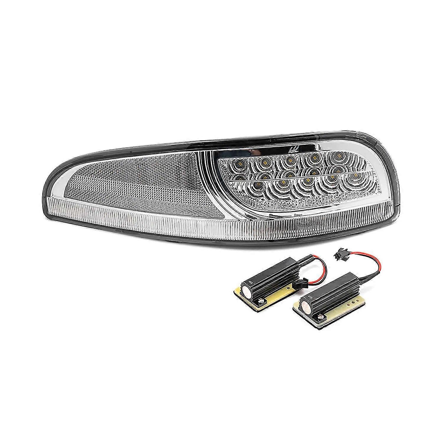2PCS LED front bumper corner sequential side marker light for Chevrolet C5 1997-2004 turn signal light/position light/DRL