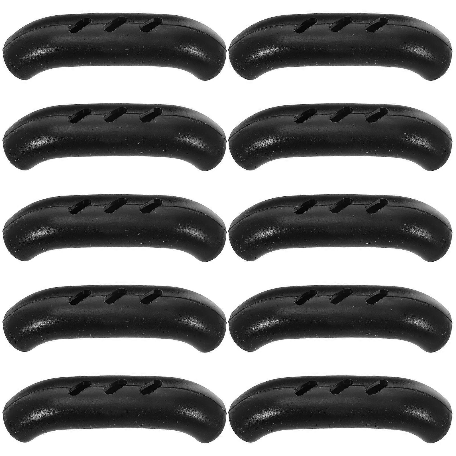 10Pcs Practical Handle Covers Frying Pan Handle Protectors Pot Handle Sleeves Non-Slip Handle Covers