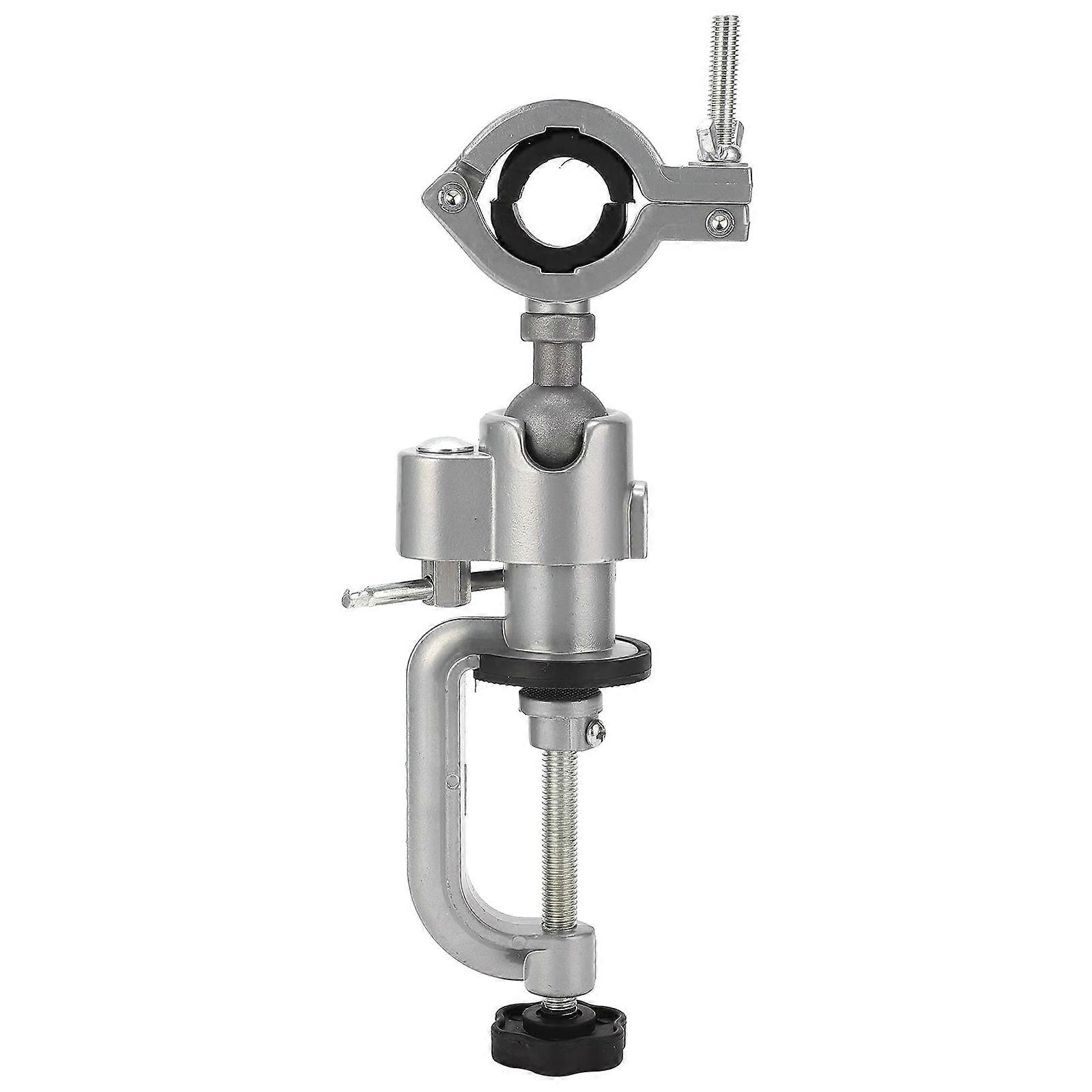 Electric Drill Bench Vises Clamp Holder, Multifunctional Rotating Fixed Bracket