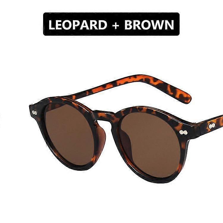 男性女性のためのレトロなファッションサングラスヴィンテージスモールラウンドフレームサングラスイエローレンズUV400ゴーグルシェードアイウェア