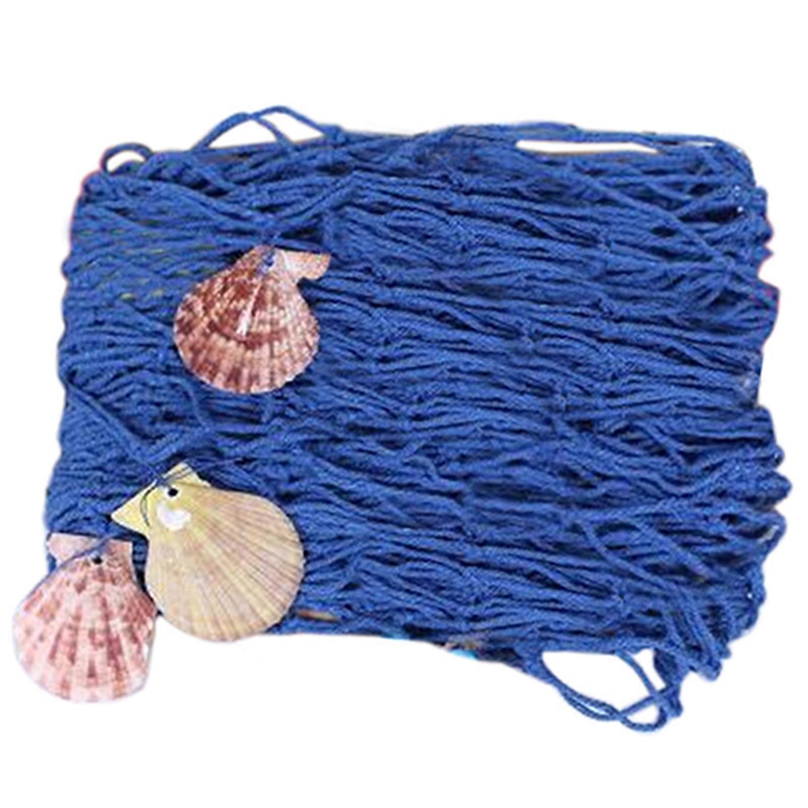 Net Decorative Simulation Hemp Rope Shooting Fishing Net for Indoor