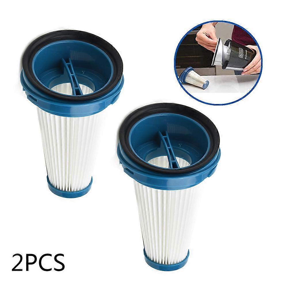 2PCS Vacuum Replacement Pleated Filter For 2-in-1 Cordless Lithium Stick SVA520 SVA420 For Black Decker SVF11 HEPA