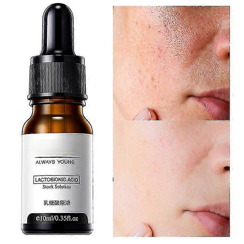 Zero Pore Instant Perfection Serum Lactobionic Acid Face Solution Serum Minimize Pores Oil-control Whitening Anti-wrinkle