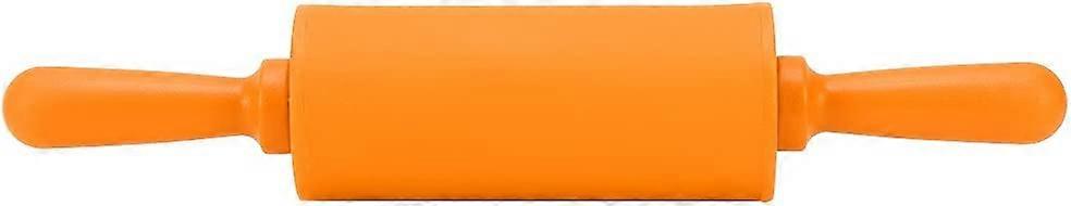 Silicone Rolling Pin, Non-Stick, Pastry and Rolling Dough, with Wooden Handle, for Home, Kitchen
