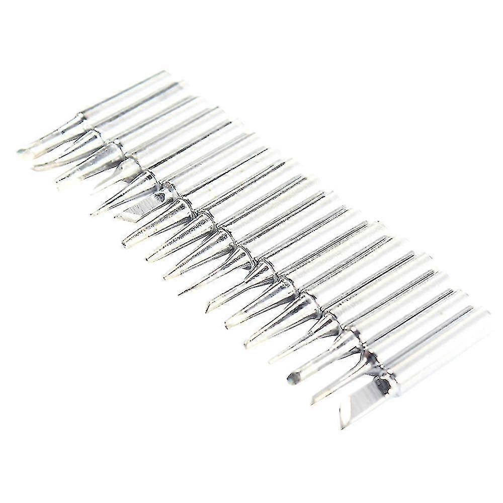 Naiwang 17pcs/lot loodvrije soldeerbout tip Aoyue 900m-t hoge kwaliteit voor Hakko 936 Saike Atten Yihua soldeerstation C0196