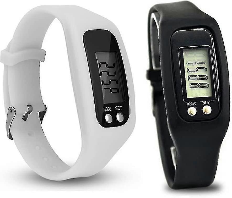 Orologio contapassi con display LCD, semplice da usare, orologio