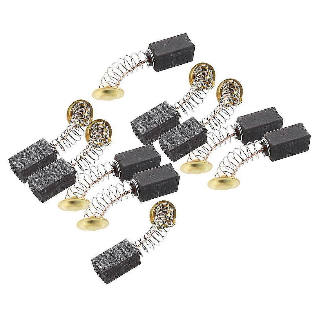 10 Pair 6.5 X 7.5 X 13mm Power Tool Carbon Brushes 999021 For Hitachi