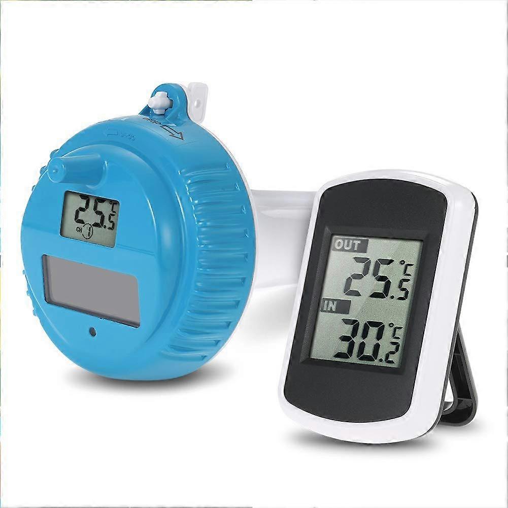 Floating Bath Pool Pool Spa Solar Electronic Digital Wireless Thermometer