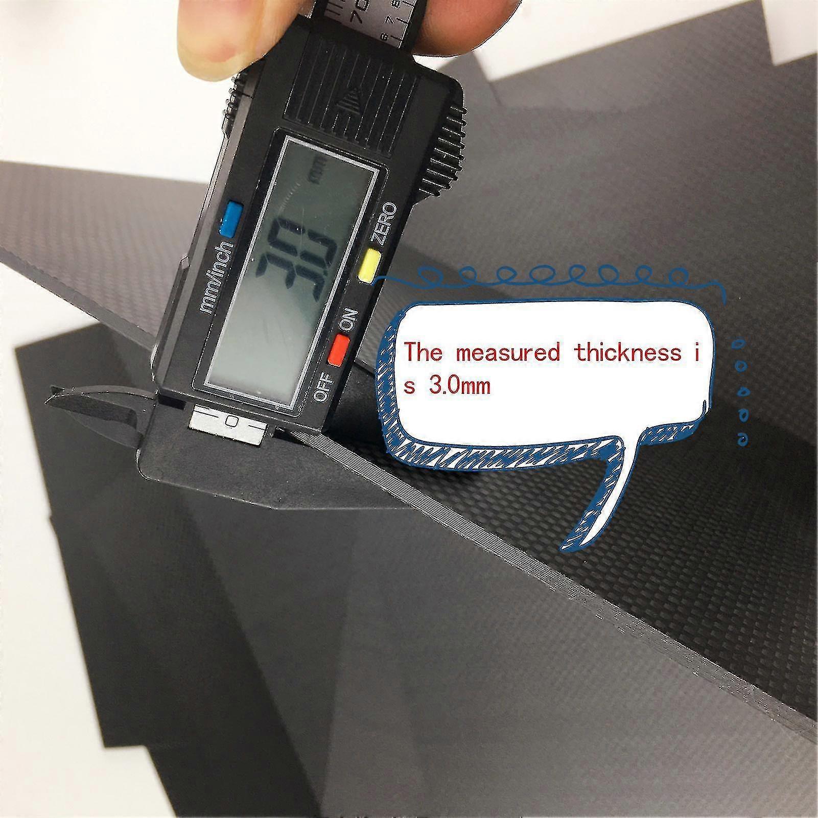 3k full fibra de carbon Placă Foaie de coroziune rezistente la înaltă rezistență la tracțiune Model avion bord material