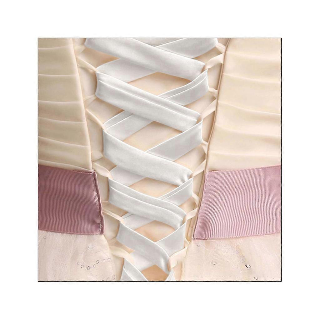 118 pouces robe de mariée fermeture éclair remplacement corset réglable kit de dos Lace-Up Sati