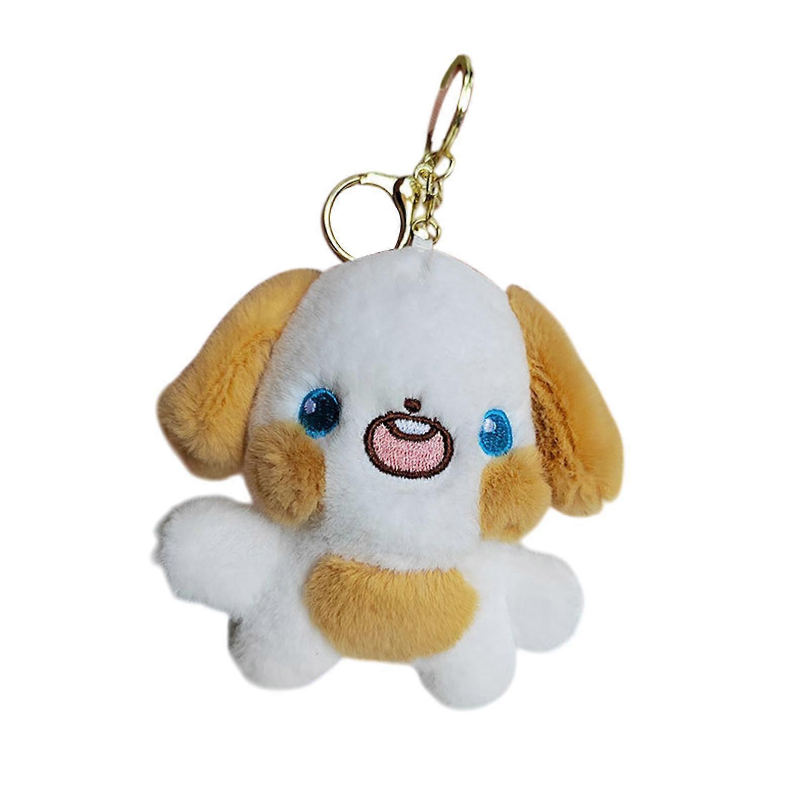 Plush Doll Keychain Stuffed Animals Keyring Charm for Accessories Backpack