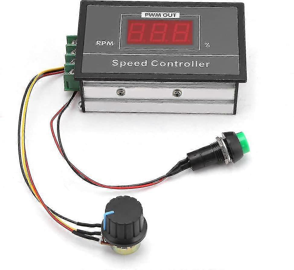 Einstellbarer Pwm-Motordrehzahlregler Digtal Display DC Motor Control Governor