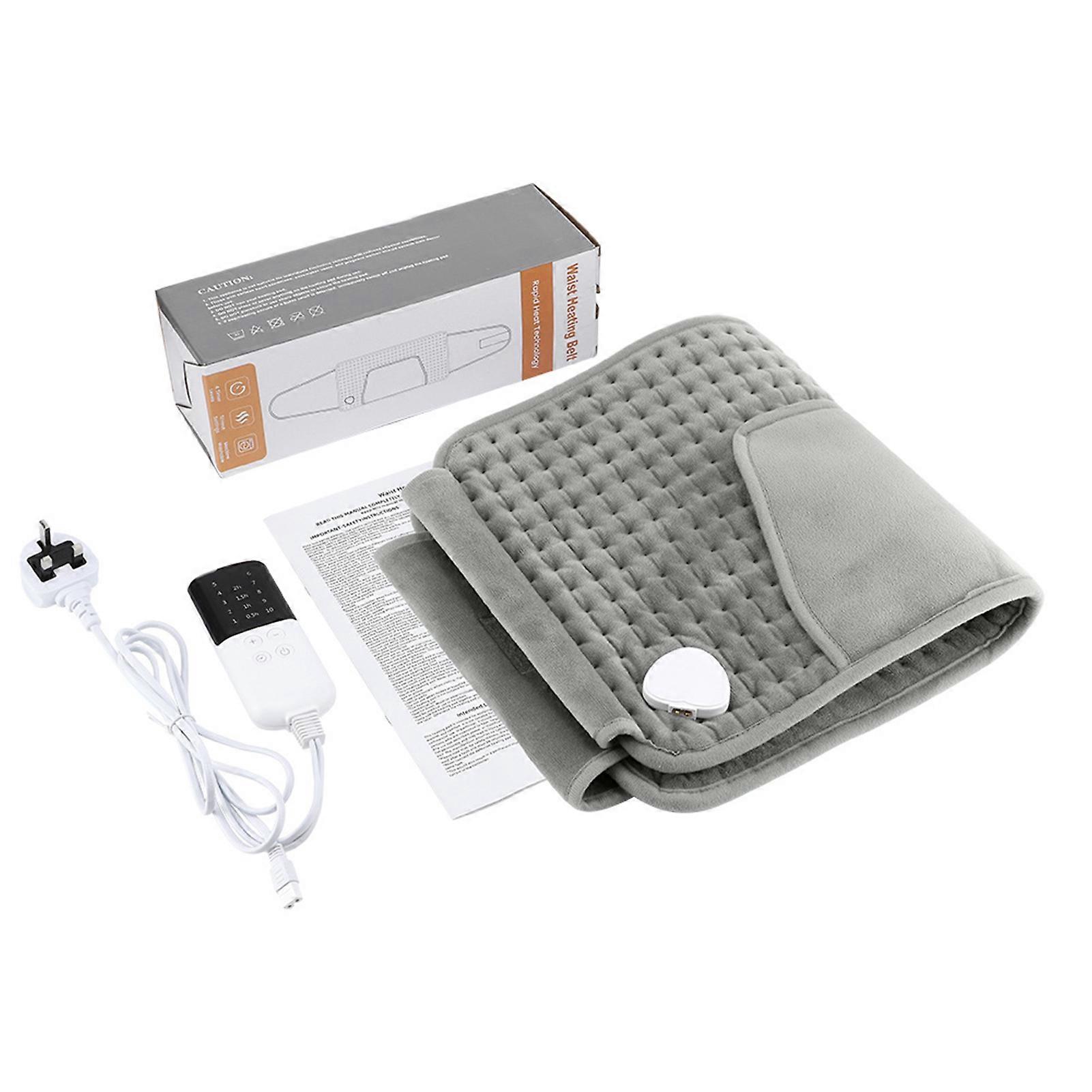 Upgraded Back Pain Relief Heating Pad 10 Modes Temperature Adjustables Waist Support for Period Cramps