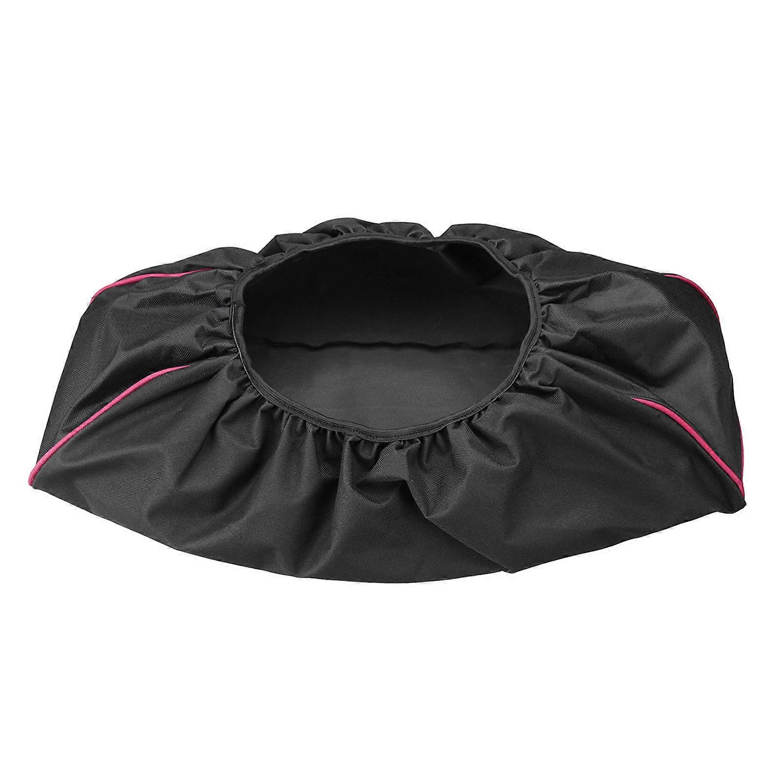 Black waterproof soft winch cover,Winch dust cover heavy duty winch protection cover with elastic band for electric winches 8500