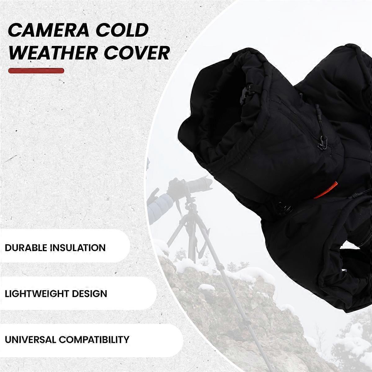 For DSLR Micro-Single Camera Cold Cover Insulated Protective Warmth Cover for Enhanced Photography