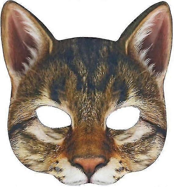 1 قطع واقعية أقنعة القط قناع القط لعيد الميلاد عيد الفصح الجدة زي حزب التبعي