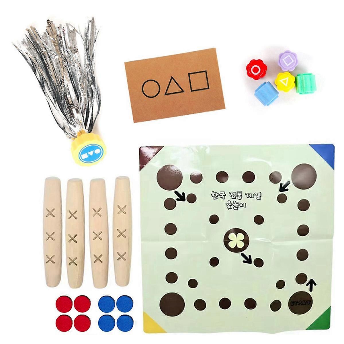 Eye Coordination Training Toy Set - Game for Kids and Adults - Grab the Stones Game Set B Suit