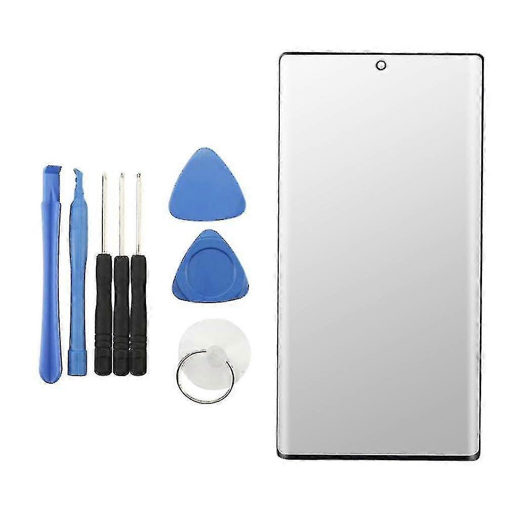 New Replace Lcd Screen Front Outer Glass For Samsung Galaxy Note 10 Plus Black