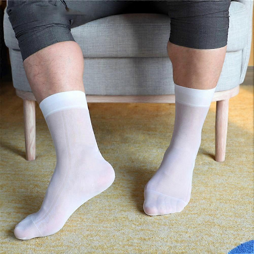 Dress Men Socks Elastic Evening Formal Leightweight