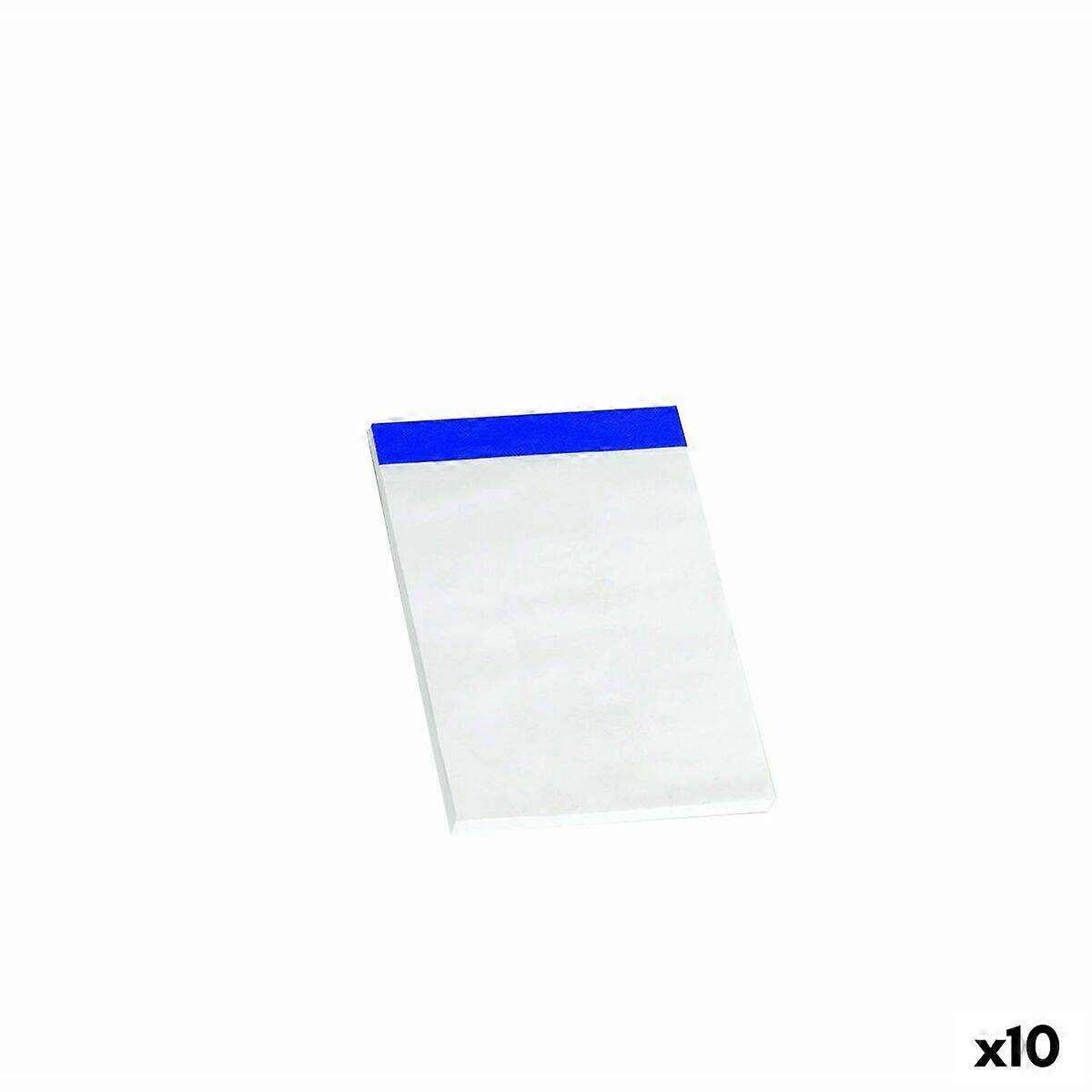 Notepad ENRI White A6 80 Sheets (10 Units)
