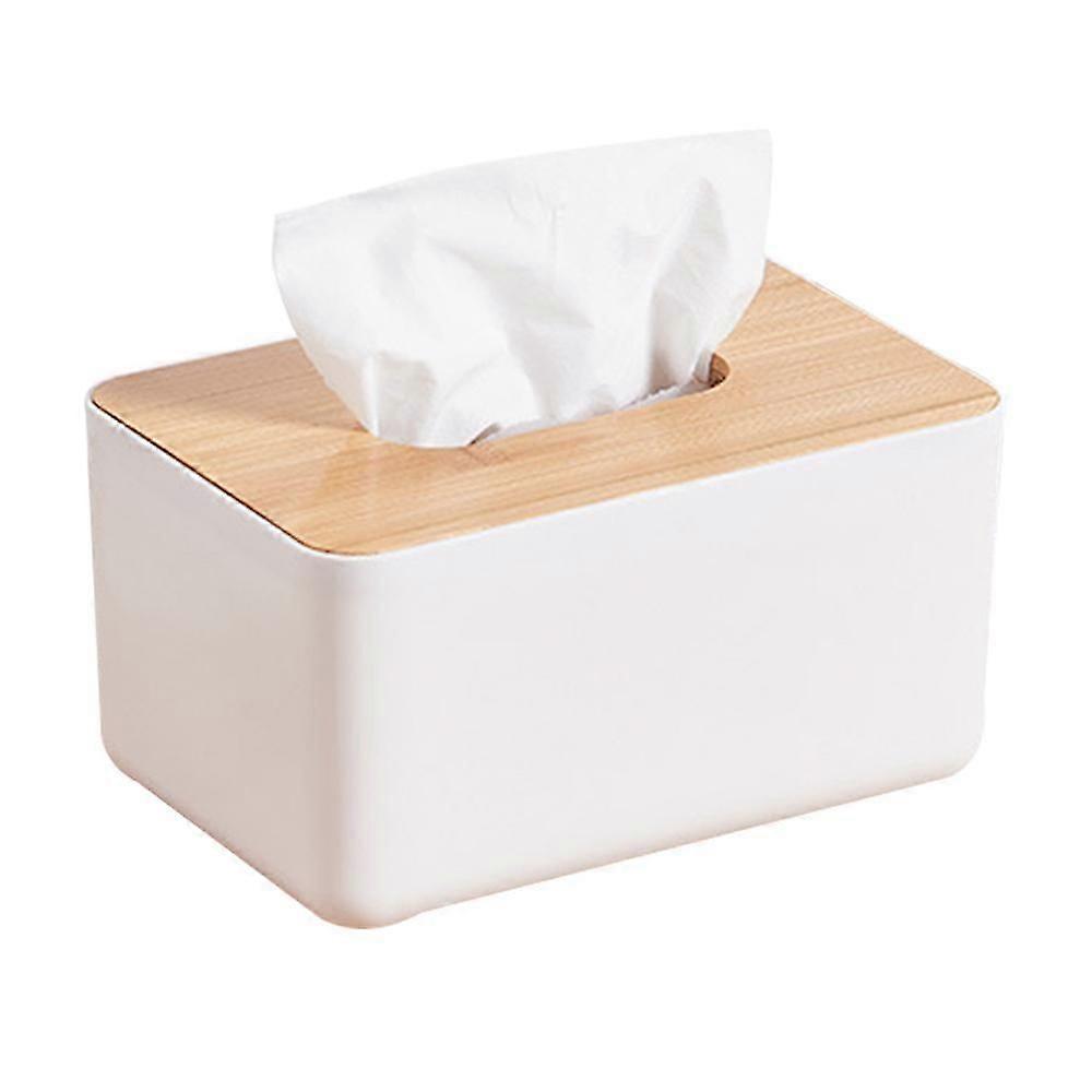 Desktop Tissue Box, Living Room Storage Box, Household Roll Tissue Box