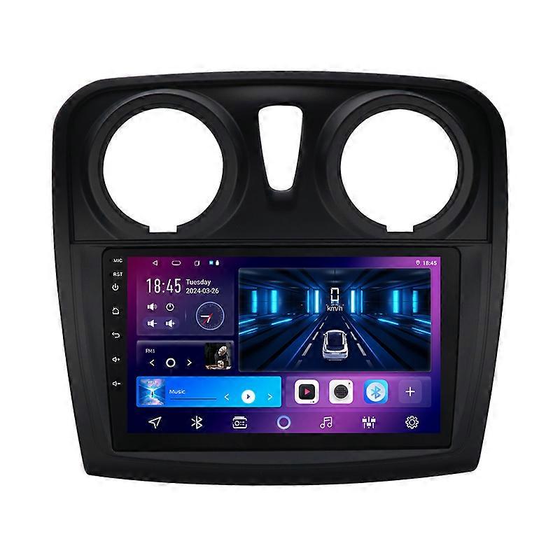 2 Din For Renault Logan 2 2012-2019 Sandero 2 2014-2019 4G 8-core WIFI Android Auto Car Radio Player Stereo Car Multimedia Video Player GPS Navigation