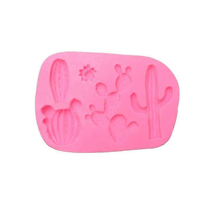 Silicone Mold For Succulent Cactus, Chocolate Baking Tool And Pastry Mold