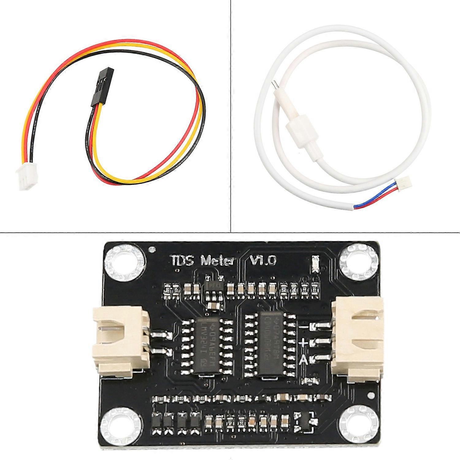 TDS Meter Probe Water Quality Monitoring V1 Sensor Module with XH2.54-3Pin Jumper Wire Connector rep