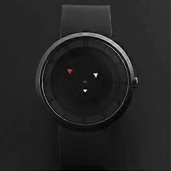 Creatieve Horloges Heren Big Dial Sport Horloges Paidu Zwart Siliconen Quartz Polshorloges Prijs Reloj Hombre