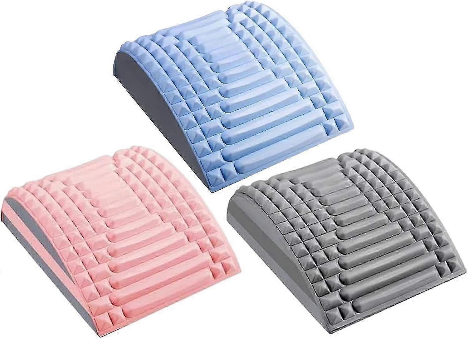 Align Neck and Back Stretcher Cushion Device, 2 in 1 Back Trainer, Ergonomic Back Support for Home Office