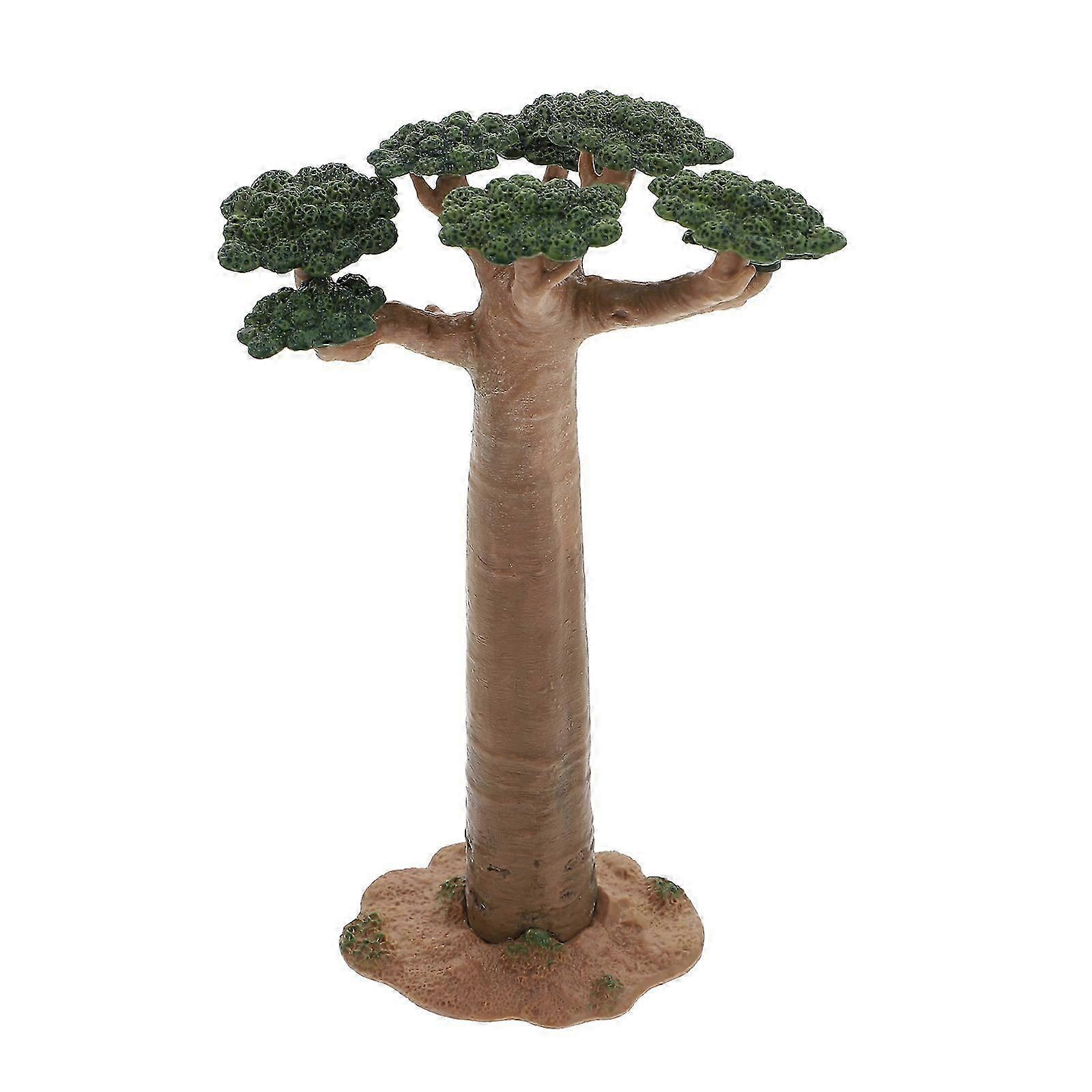 1pc Exquisite Tree Model Mini Tree Craftwork Decor Realistic Plant Model Decor