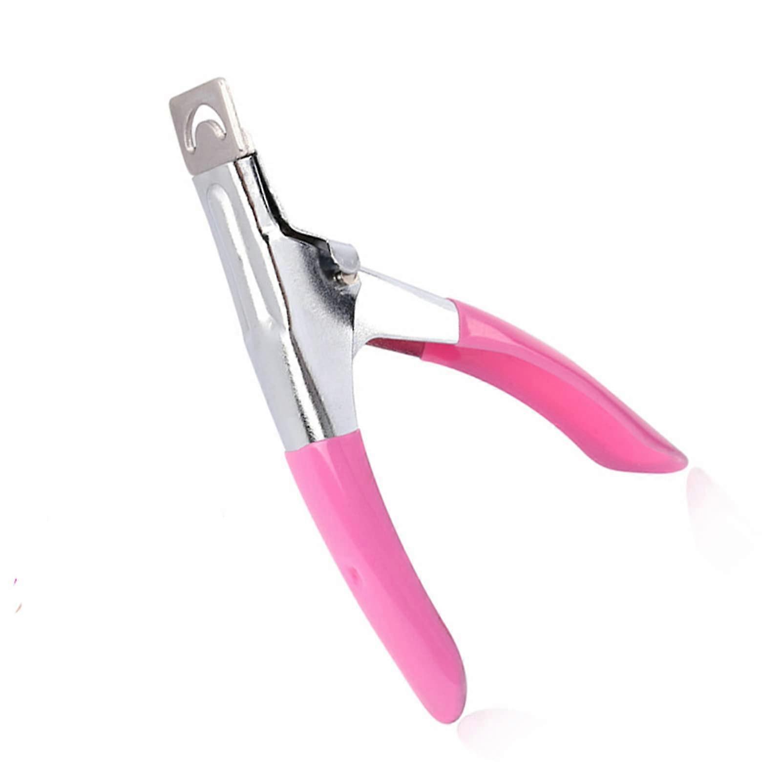 Acrylic Nail Clipper with Precision Cutting Edge for Clean Smooth Cuts, Professional False Nail Cutter