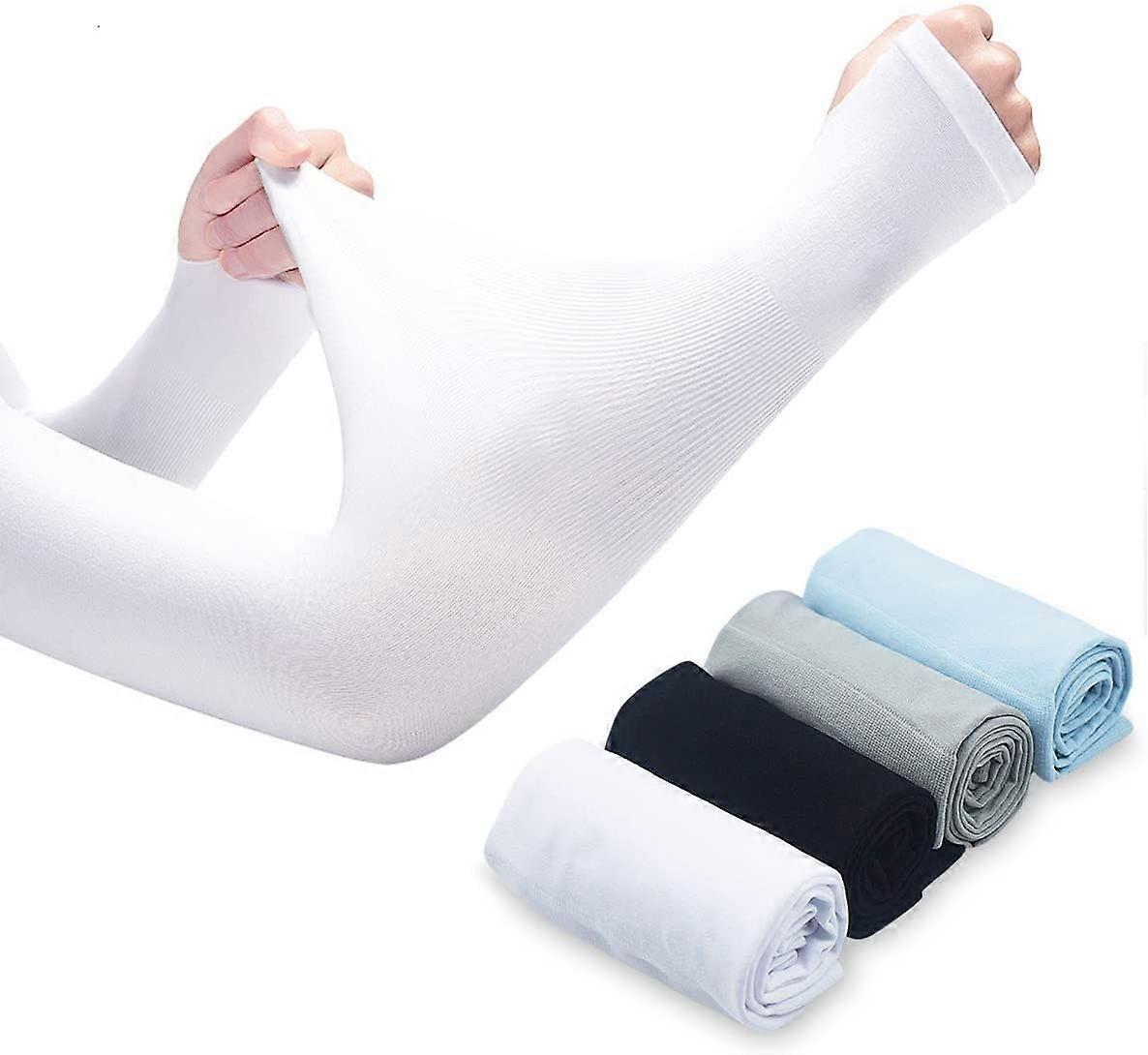 Compression Cooling Sun-Protective Arm Sleeves