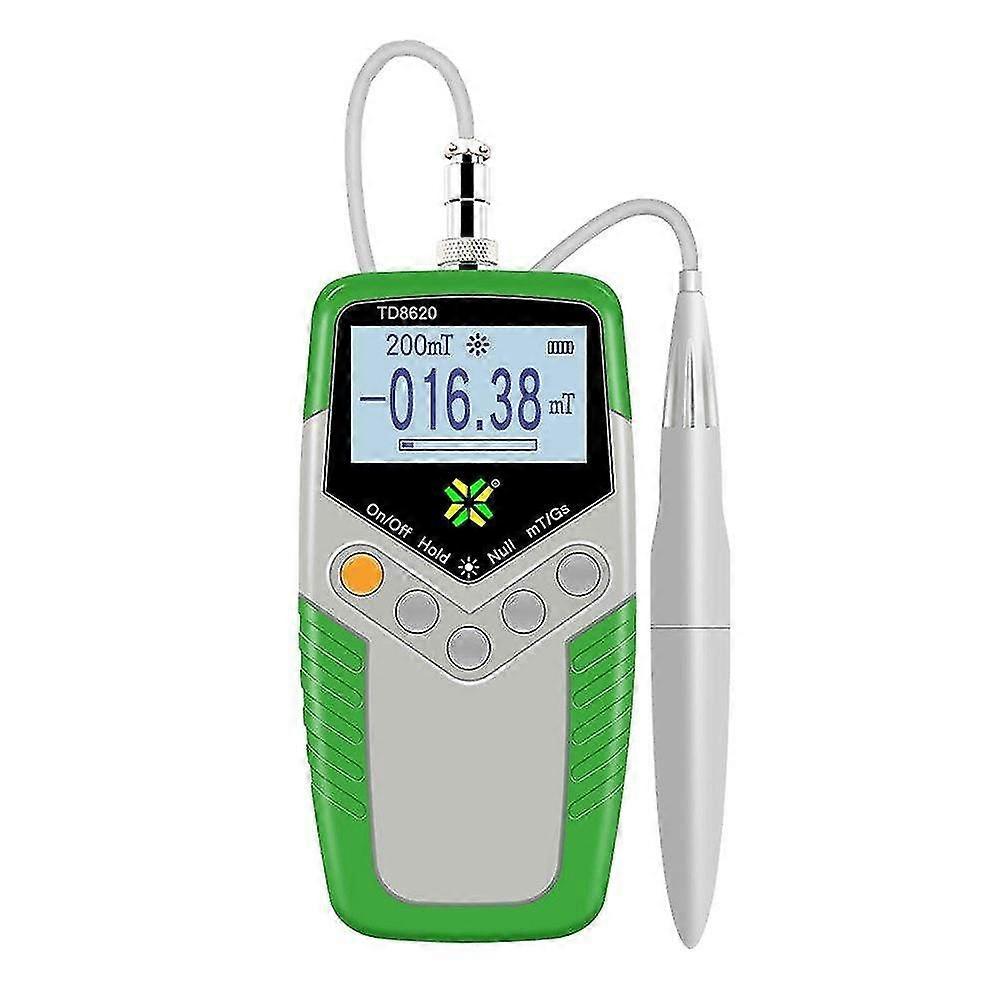Cyfrowy miernik tesla Precyzyjny licznik gaussmetryczny Fluxmeter Surface Magnetic Field Tester z sondą 0-2