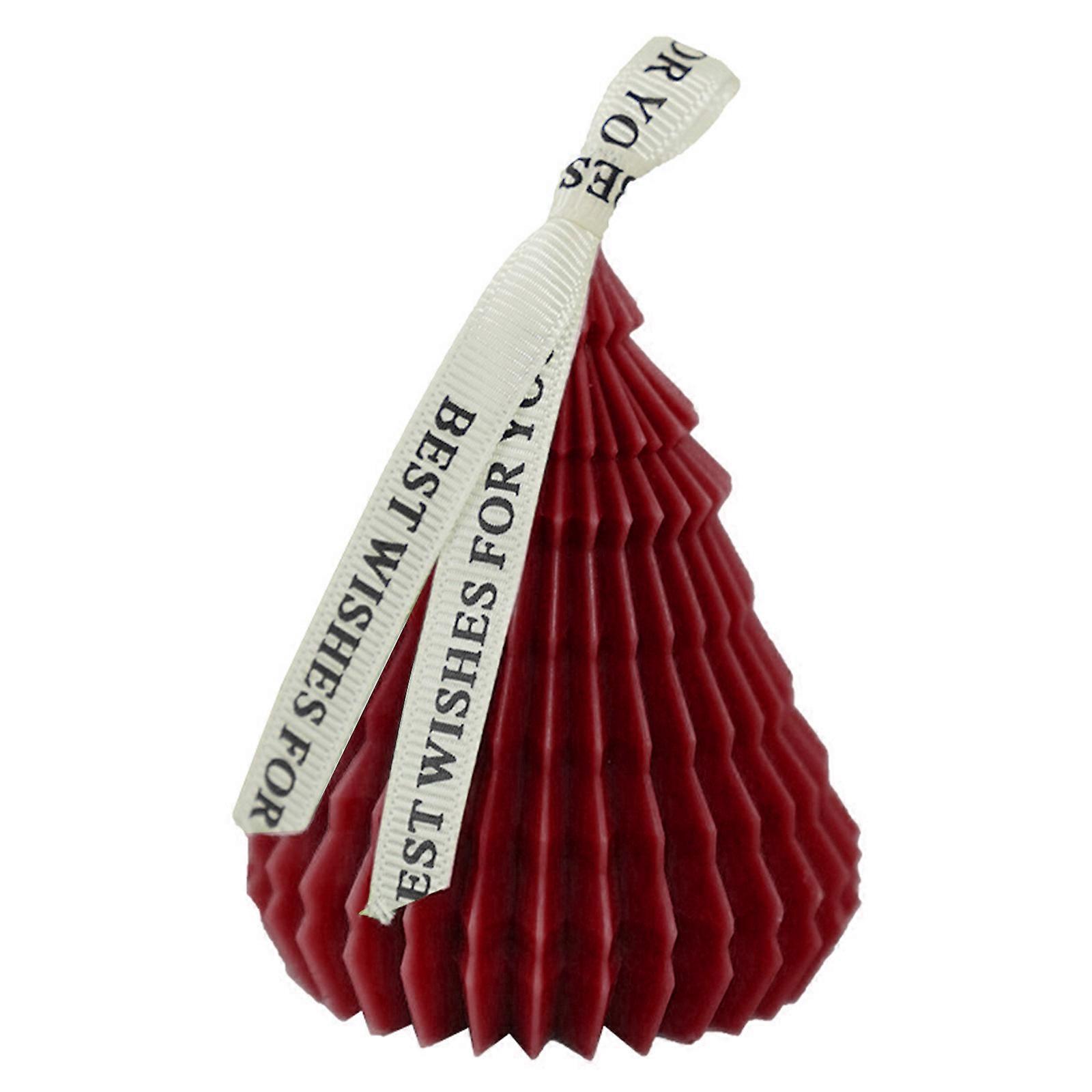 Creative Christmas Scented Candle Unique Christmas Gift for Women, 3D Shape Party Candle for Festive Decoration  Red