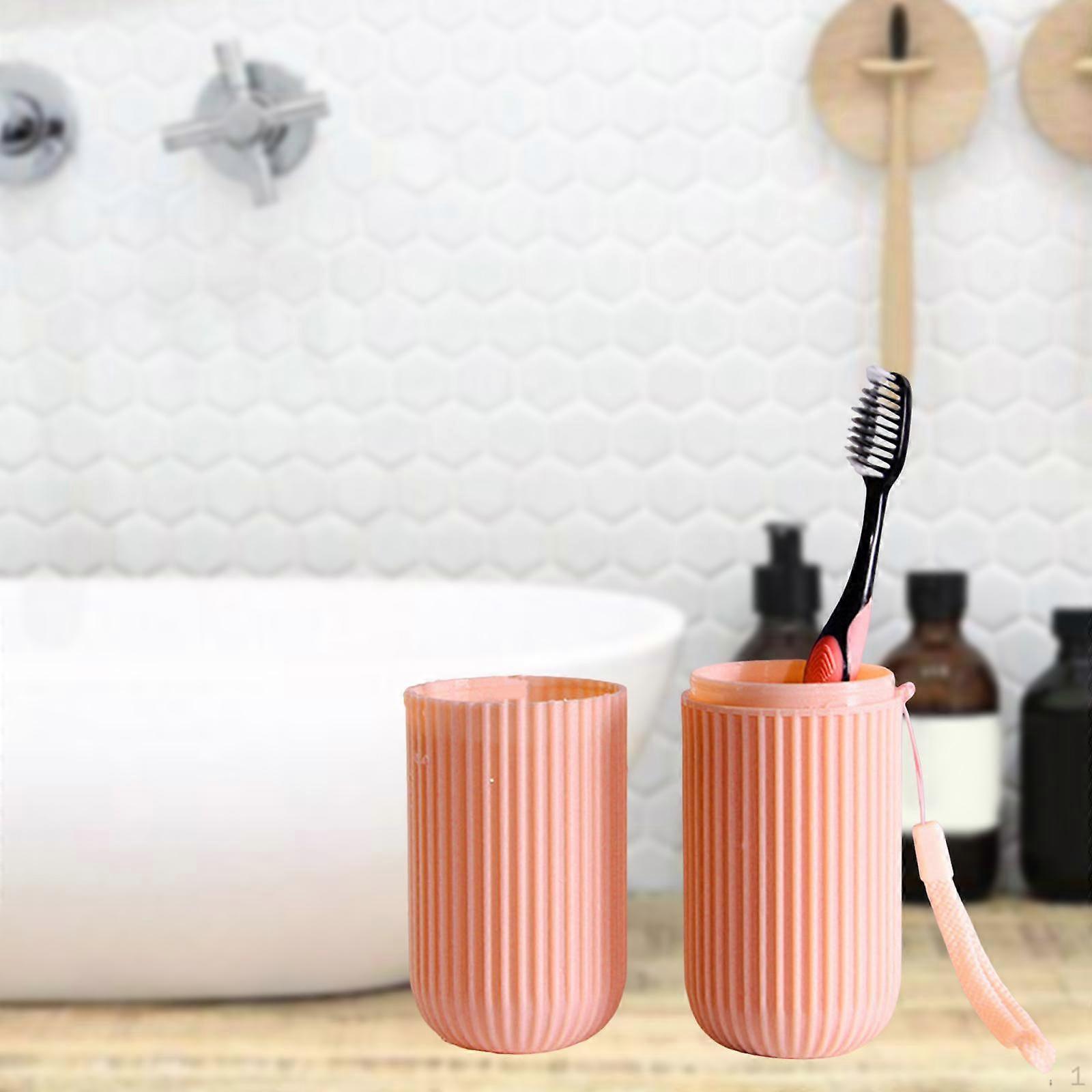 Compact Toothbrush Storage Solution for Travel And Home Use