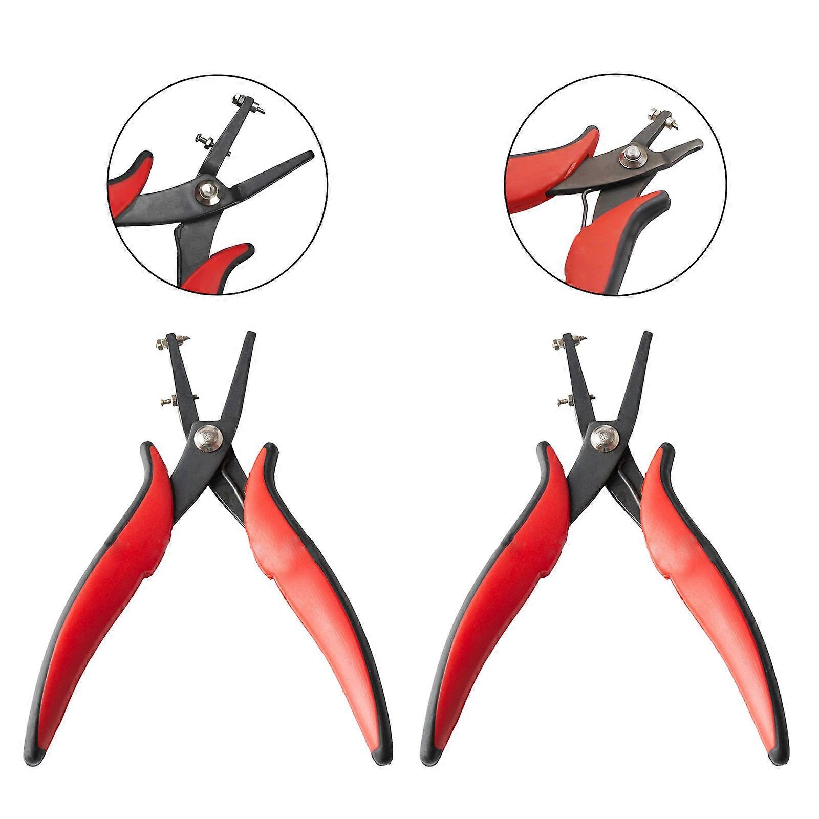 Durable Metal Hole Punch Pliers Punching Pliers Metal Punching Tools Suitable for Soft Metal Sheets and Stamping Blanks  suit