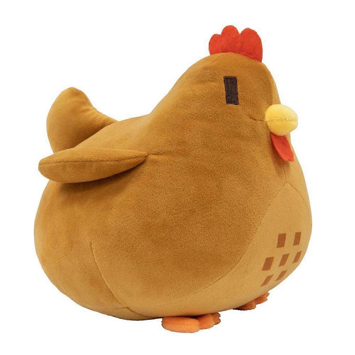 Chicken Plush Toy Chicken Pillow Game Peripheral Stuffed,A