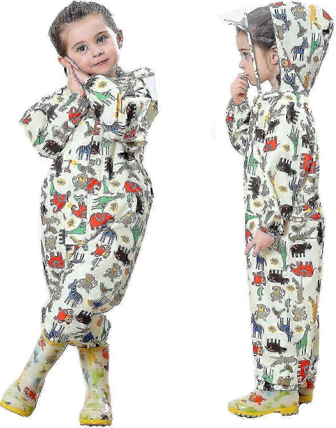 أطفال معطف واق من المطر مقنع بركة معطف واق من المطر مجموعة المعطف المطر معطف Onesie