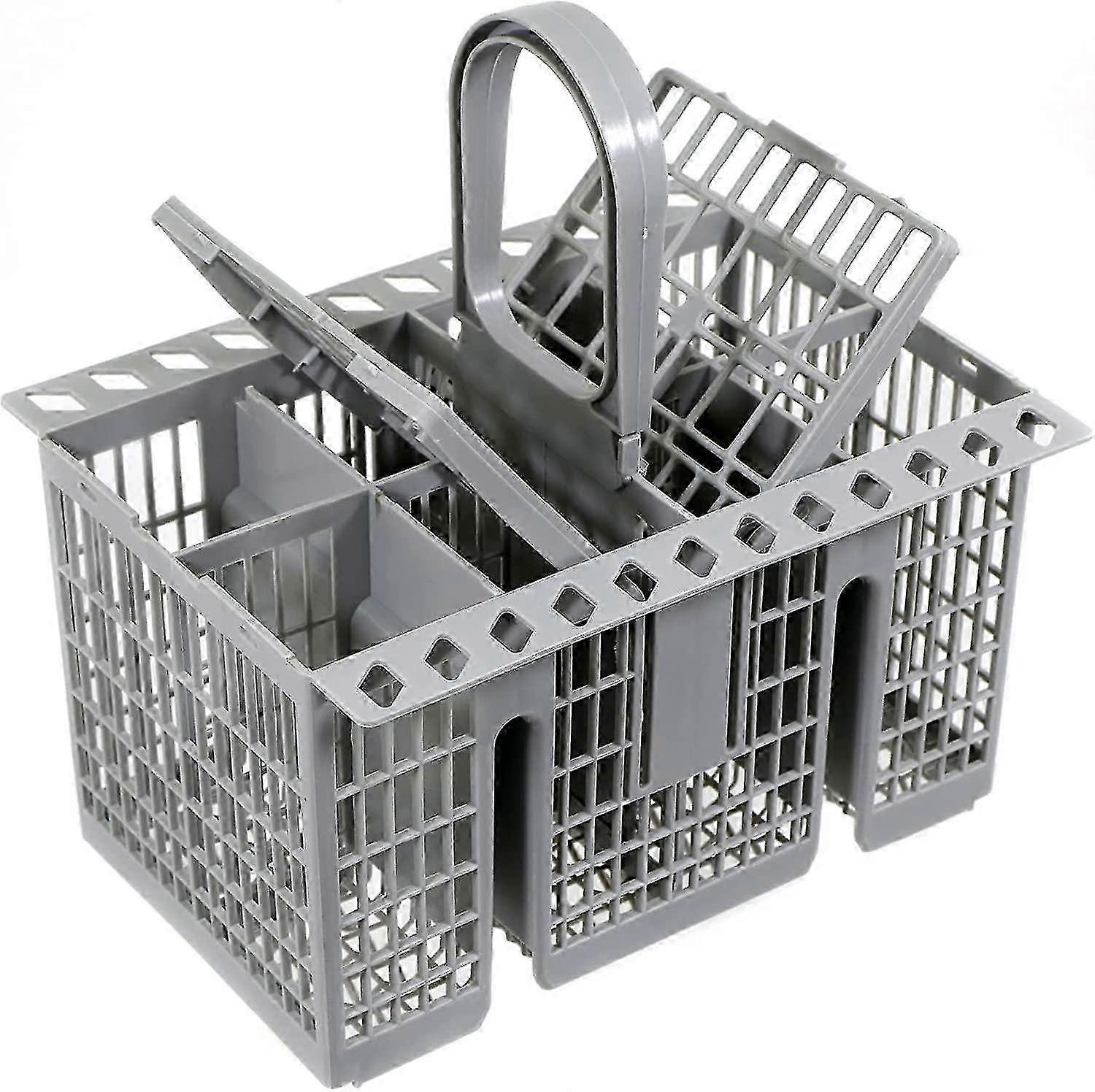 Cutlery Basket with Removable Handle for Dishwasher